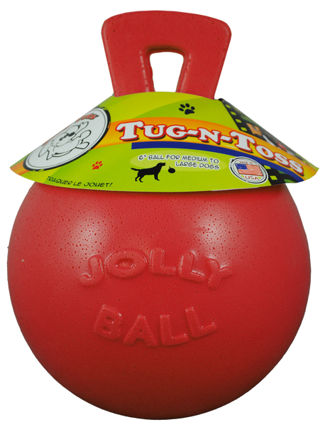 Jolly Tug-n-Toss Rood