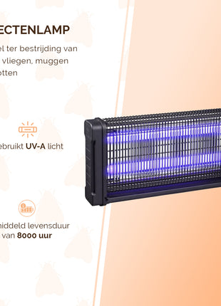Knock Pest Insectenlamp 2x15 Watt