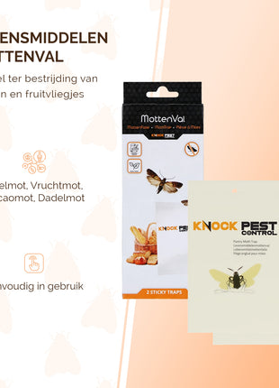 Knock Pest Levensmiddelenmottenval Vlak
