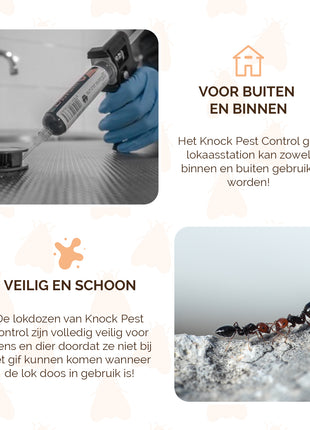 Knock Pest Gel Lokaasstation