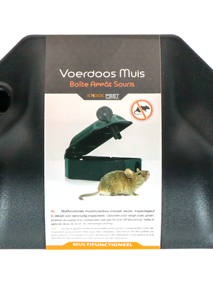 Knock Pest Voerdoos Muis incl. Sleutel