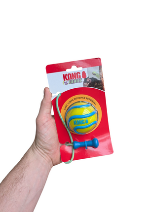 Kong Wavz Bunjiball Assorti - Bal met koort in verschillende kleuren