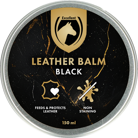 Excellent Leder & Zadel Balm Zwart