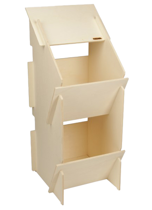Kerbl Pluimvee Duo Legnest Hout