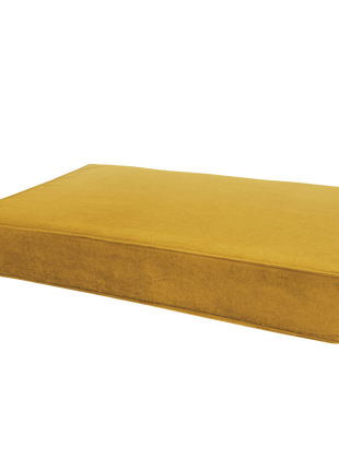 Madison Orthopedisch Kussen Velvet Geel S