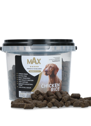 Max Adult Geperste Brokken Kip & Rijst