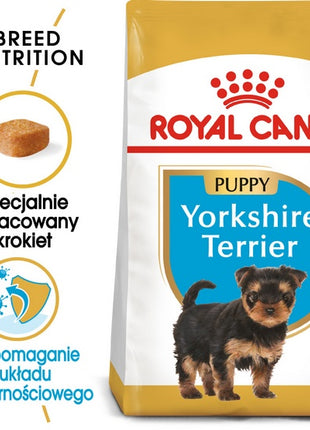 Royal Canin Yorkshire Terrier Puppy karma sucha dla szczeniąt do 10 miesiąca, rasy yorkshire terrier 0,5kg