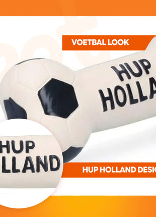 Oranje Latex Hondenspeeltjes WK Bot