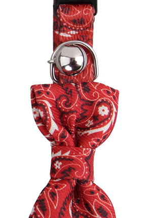 Pawise Cat Collar With Bowknot Rood