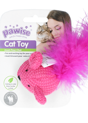 Pawise Cat Toy Wool Mouse