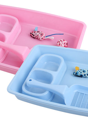 Pawise Kitten Starter Set Roze