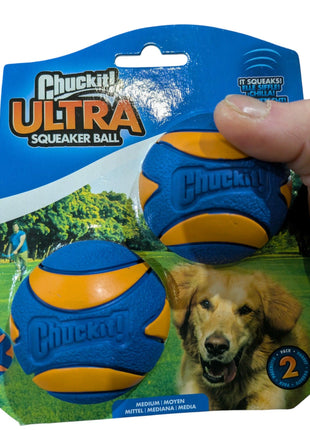 Chuckit Ultra Squeaker Bal - Bijna onverwoestbare bal met pieper - Diverse maten