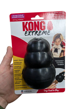 Kong Extreme Zwart - interactief speelgoed