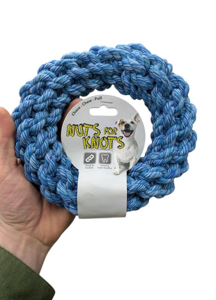 Happy Pet Nuts For Knots Ring – Stevig Flostouw voor Kauw- en Trekspelletjes