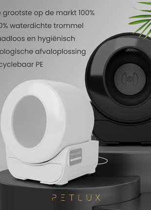 Petlux V3 Automatische Kattenbak Wit