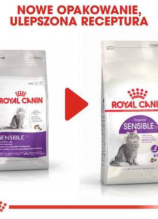 Royal Canin Sensible karma sucha dla kotów dorosłych, o wrażliwym przewodzie pokarmowym 400g