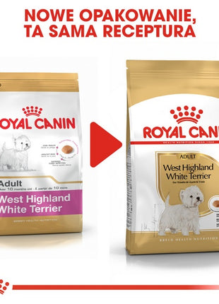 Royal Canin West Highland White Terrier Adult karma sucha dla psów dorosłych rasy west highland white terrier 0,5kg