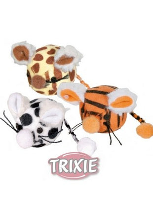 Trixie Mysz kulka pluszowa 4,5cm [4554]