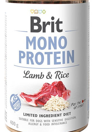 Brit Mono Protein Lamb & Rice puszka 400g