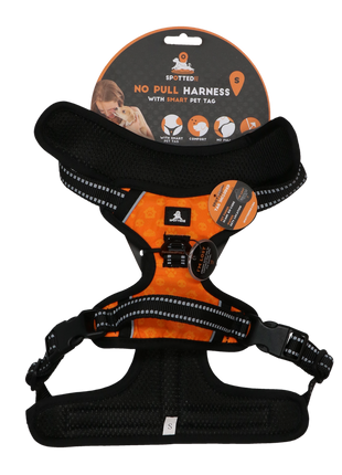 Spotted! Pro No Pull Harnas Oranje