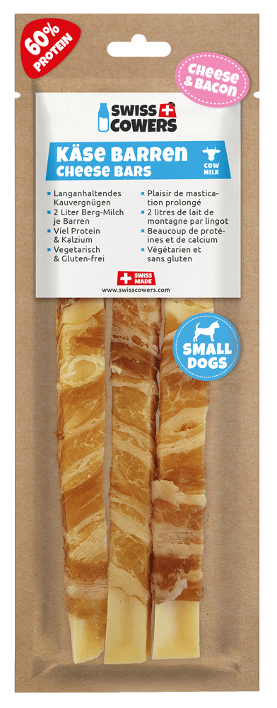 SwissCowers Cheese Bars Bacon