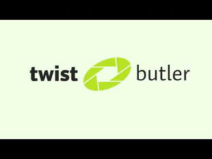 Twist butler 125 cm 1 stuk met 1 Zwengel