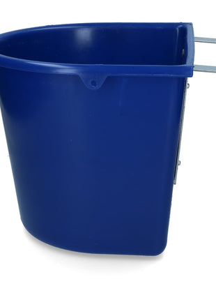 Voerbak 15 l met ophang Donkerblauw