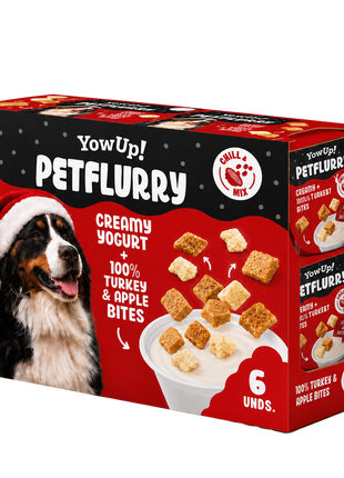 Yowup! PetFlurry Turkey & Apple Bites “Christmas edition 2026”