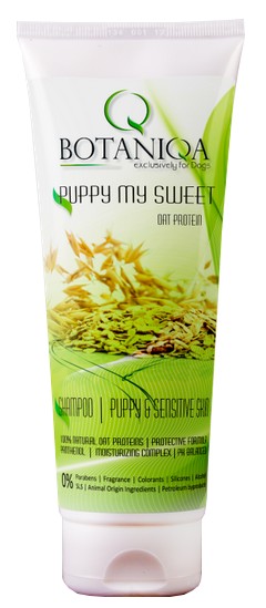 Botaniqa Puppy My Sweet Oat Protein Szampon - szczenięta i psy wrażliwe 250ml