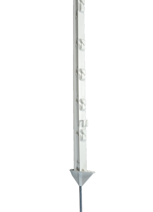 ZoneGuard Kunststof Instappaal 75 cm wit