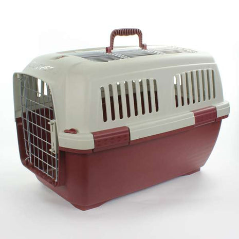 Marchioro Transportbox Clipper Aran 3 - bordeaux/grau beige
