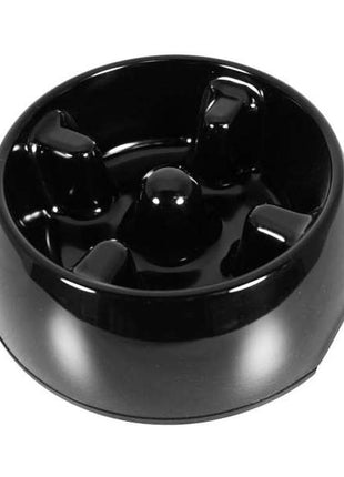 DOGIT Go-Slow Anti-Schling-Napf Schwarz 600 ml