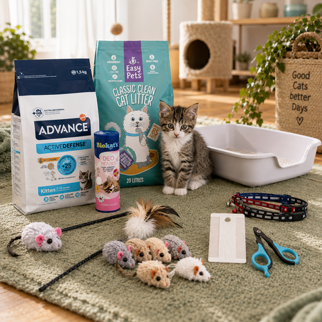 Kit de démarrage pour un nouveau chaton – set complet